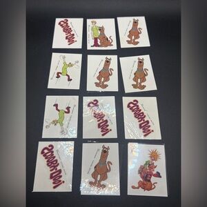 Vintage Scooby Doo & Shaggy Temporary Tattoos, Collectible Y2K Ephemera